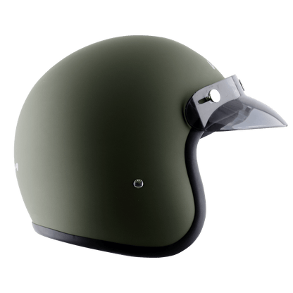 Jet With Peak Helmet