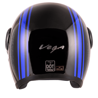 Jet Old School WVisor Helmet