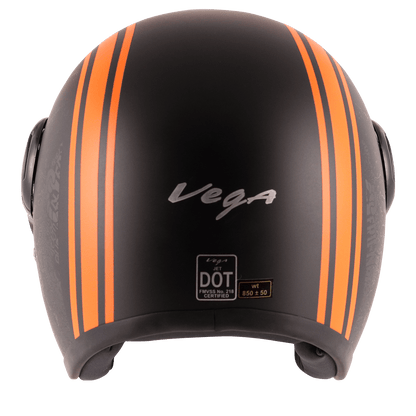 Jet Old School WVisor Helmet