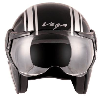 Jet Old School WVisor Helmet