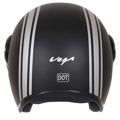 Jet Old School WVisor Helmet