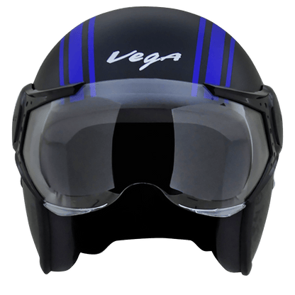 Jet Old School WVisor Helmet