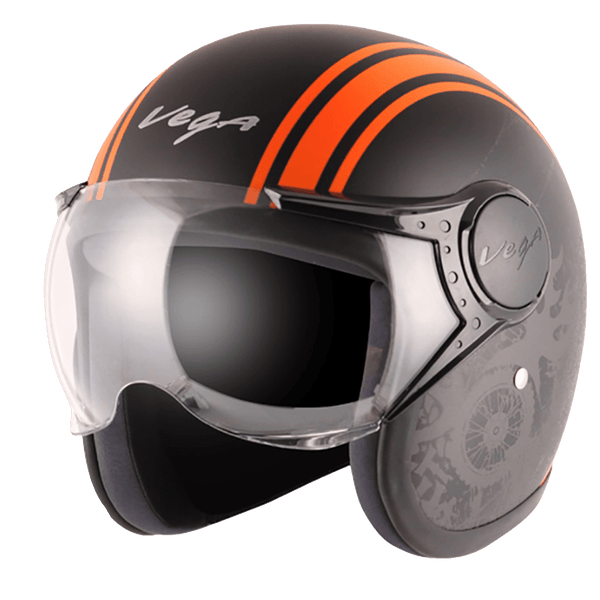 Dull Black Orange