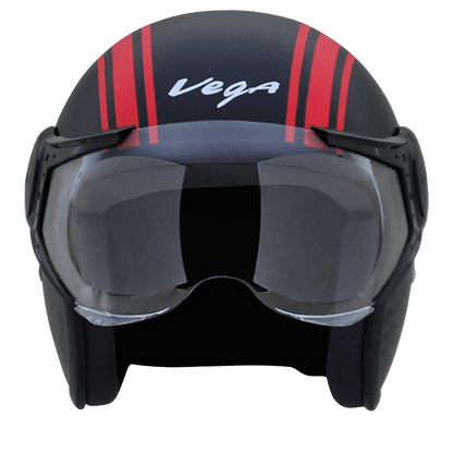 Jet Old School WVisor Helmet