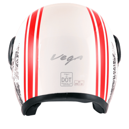 Jet Old School WVisor Helmet