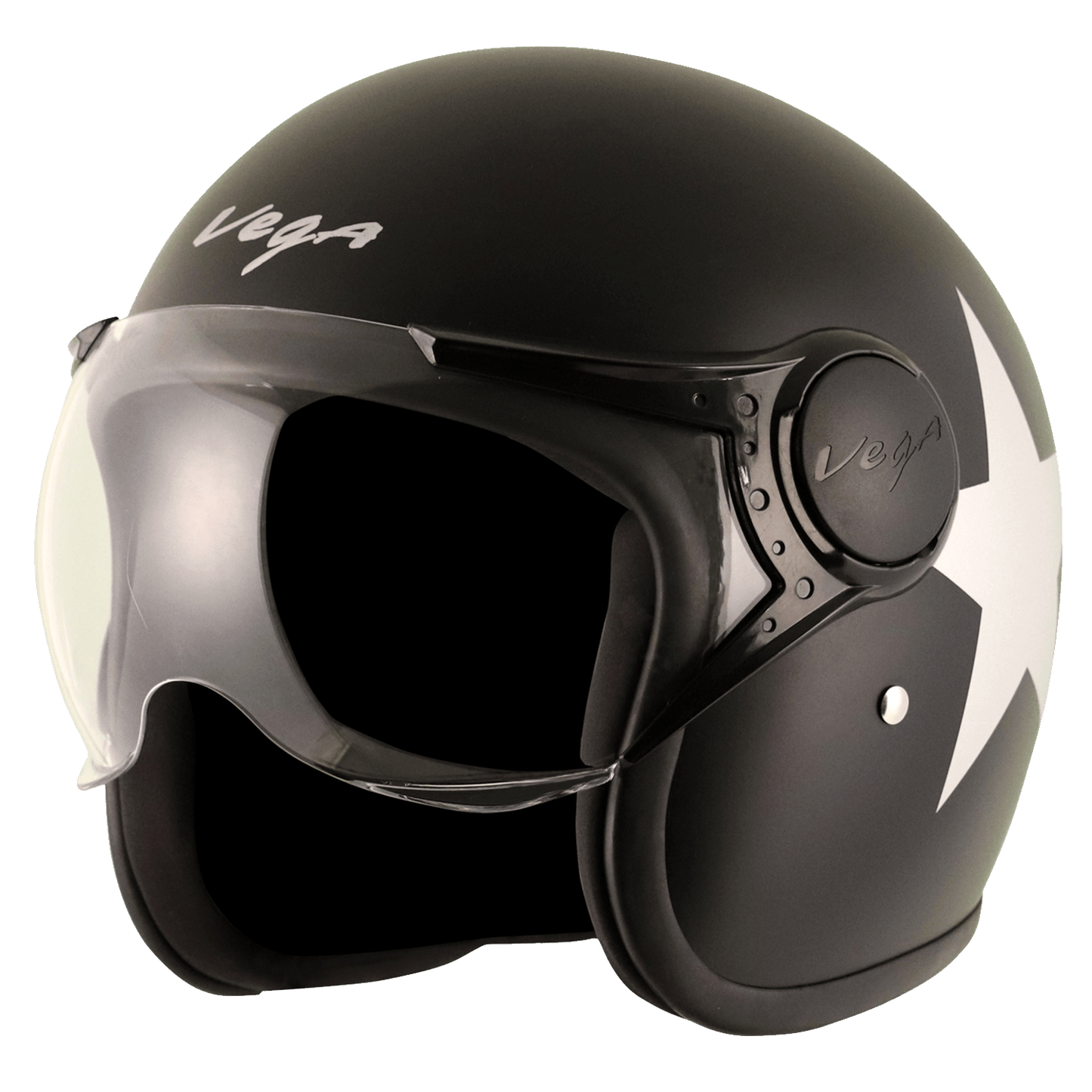 Jet Star W/Visor Helmet