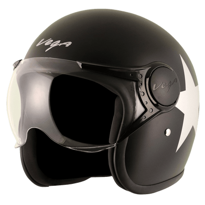 Jet Star W/Visor Helmet