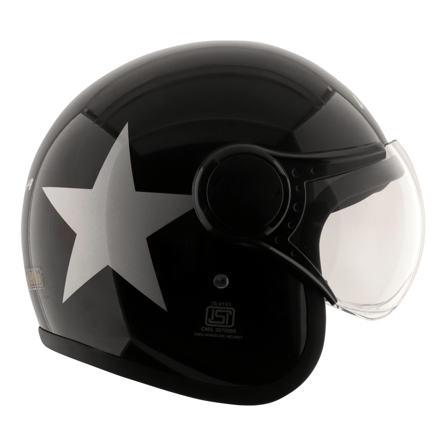 Jet Star W/Visor Helmet