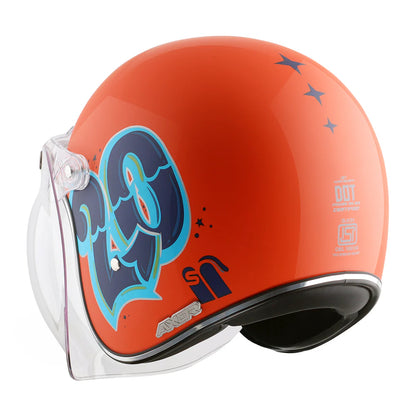 Retro Jet Sportz C13 Helmet