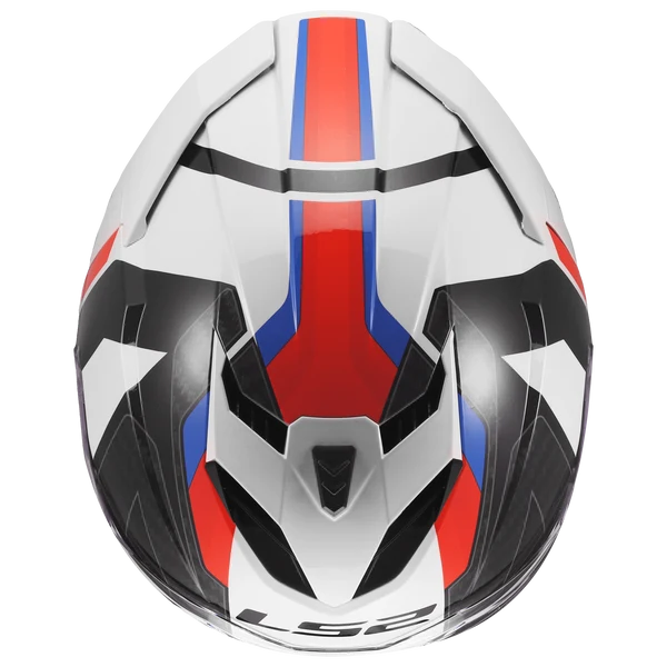 FF818 STORM III SPORTY WHITE BLUE RED