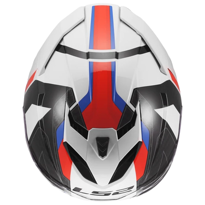 FF818 STORM III SPORTY WHITE BLUE RED
