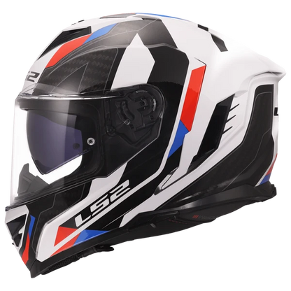 FF818 STORM III SPORTY WHITE BLUE RED