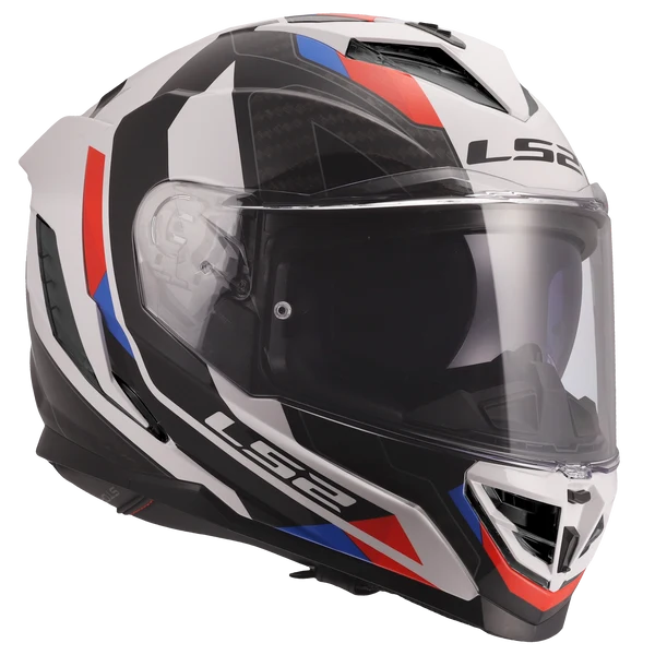 FF818 STORM III SPORTY WHITE BLUE RED