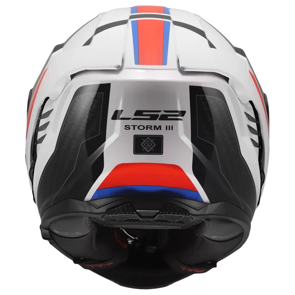FF818 STORM III SPORTY WHITE BLUE RED