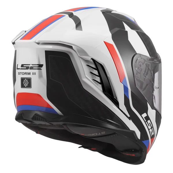 FF818 STORM III SPORTY WHITE BLUE RED