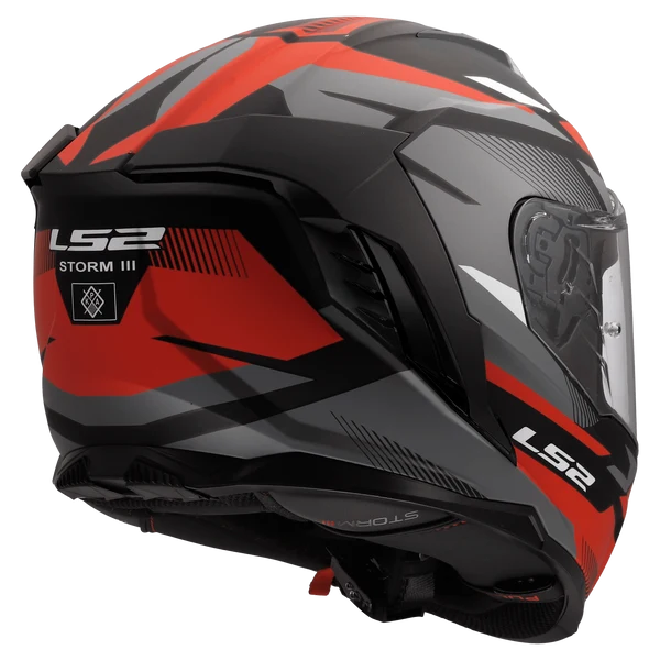 FF818 STORM III KOMAI BLACK RED