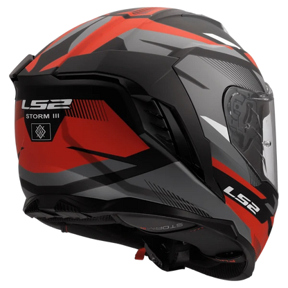 FF818 STORM III KOMAI BLACK RED