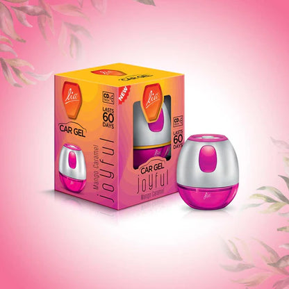 Lia Car Dash Board Gel 45gms - Mango Caramel - CAR PERFUME