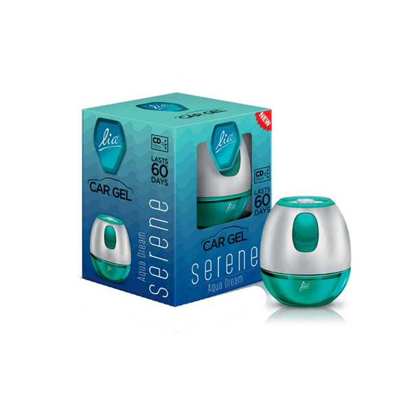 Lia Car Dashboard Gel - Aqua Dream - CAR PERFUME