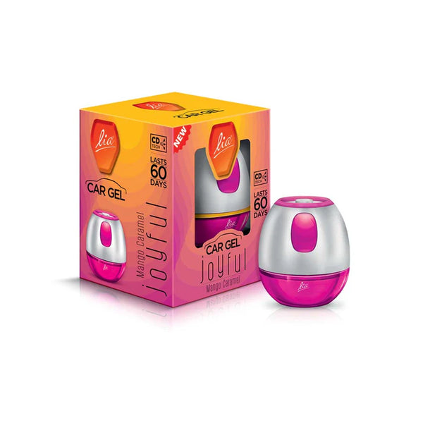Lia Car Dash Board Gel 45gms - Mango Caramel - CAR PERFUME