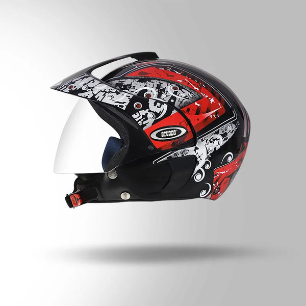 BLACK & RED