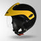 BLACK WITH YELLOW SUN PEAK