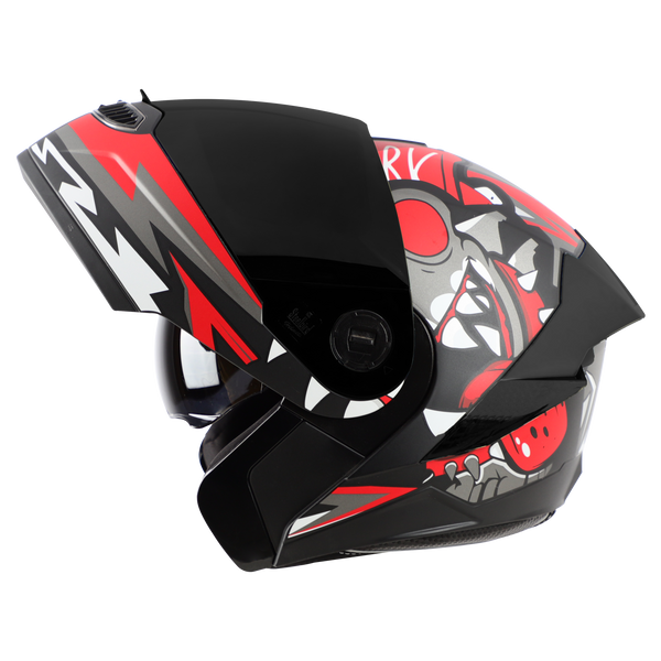 MATT BLACK RED