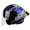MAT BLACK WITH BLUE