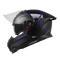MAT BLACK WITH BLUE