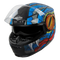 MAT BLACK WITH BLUE