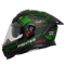 MAT BLACK WITH GREEN