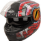 MAT BLACK WITH RED