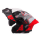 MAT BLACK WITH RED