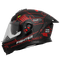 MAT BLACK WITH RED