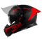 MAT BLACK WITH RED
