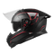 MAT BLACK WITH RED