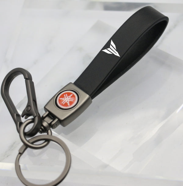 YAMAHA MT 09 LOGO PNG VECTOR LEATHER KEY CHAIN