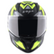 DULL BLACK NEON YELLOW