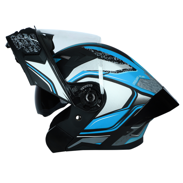MAT BLACK WITH JAZZ BLUE