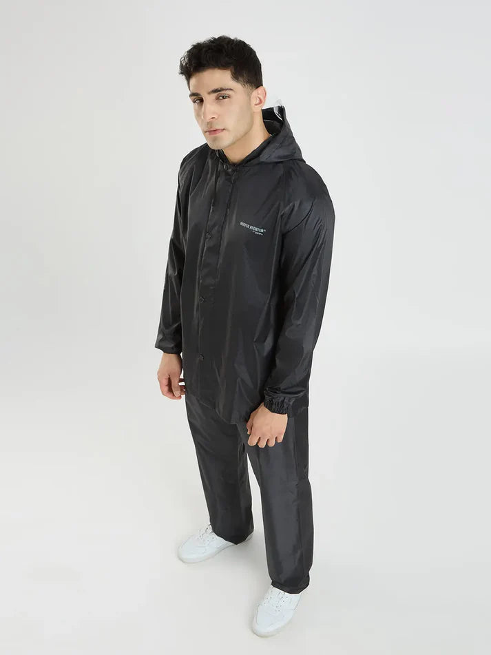 ZEEL Raincoat WF1021 Waterproof Hooded Rain Suit with Pant for Men & Women