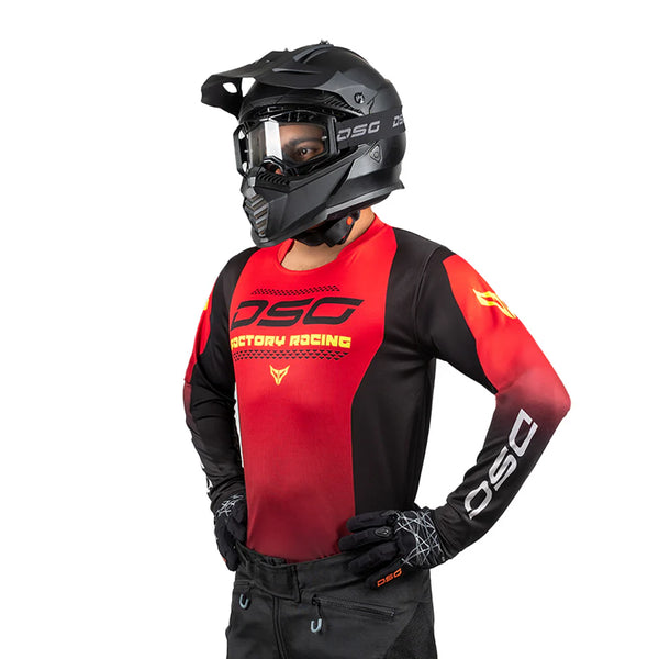 BLACK RED GREEN FLUO