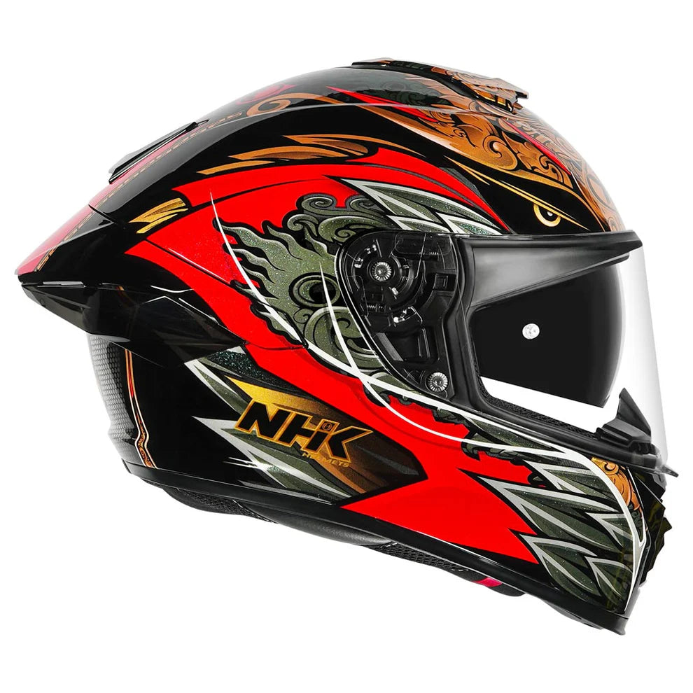 K5R BALINESE GARUDA BLACK GLOSSY