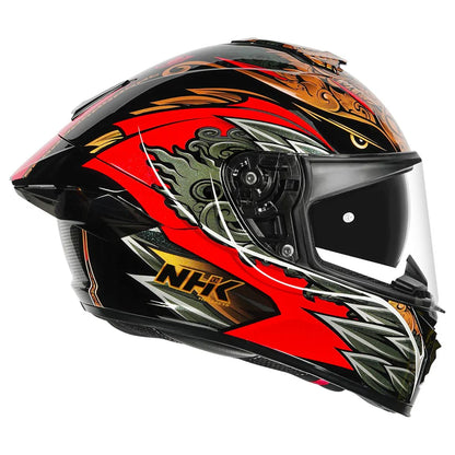 K5R BALINESE GARUDA BLACK GLOSSY