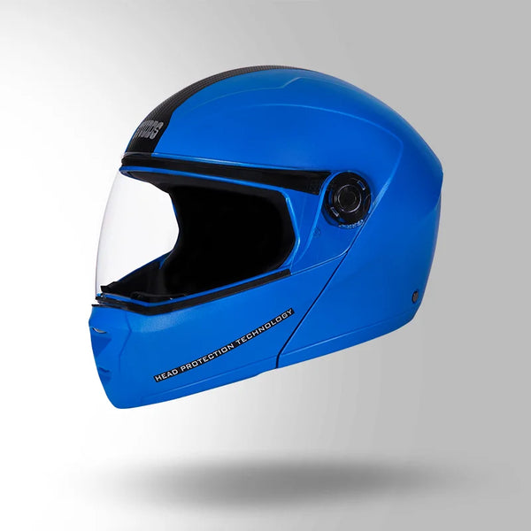 BLUE WITH CARBON STRIP