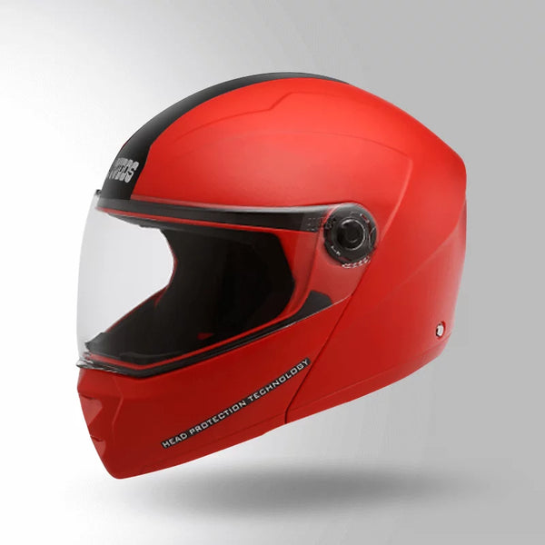 RED WITH PLAIN STRIP