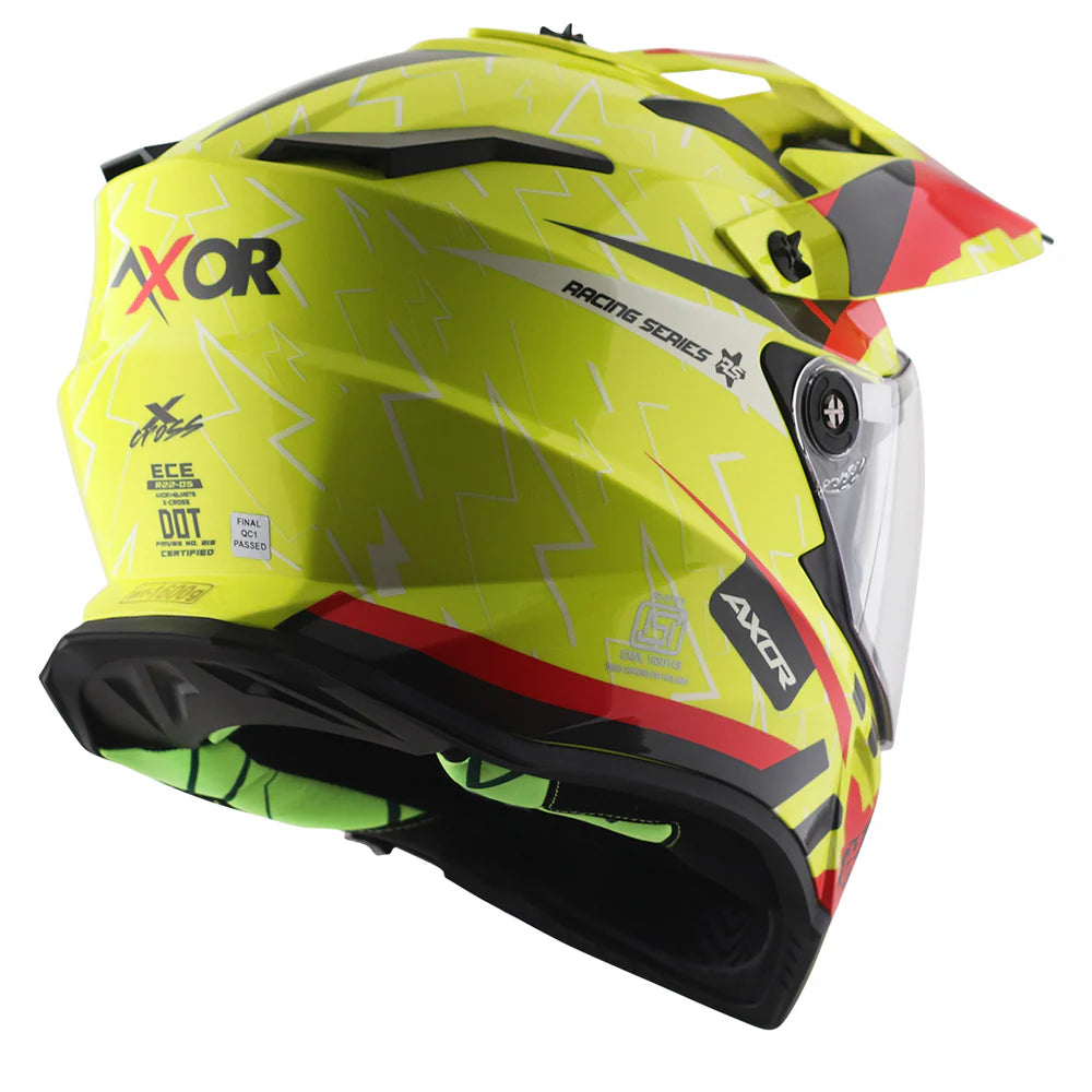 X-Cross Flash Dual Visor Helmet