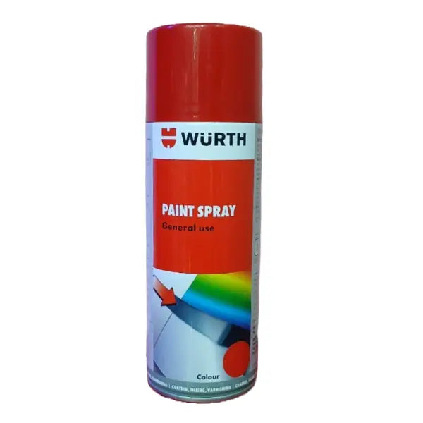 WUERTH SPRAY PAINT - GENERAL USE - TRAFFIC RED 3020