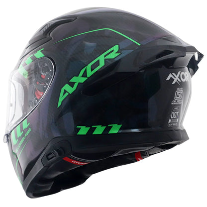 Apex Gloss Carbon Small Checks Helmet