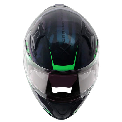 Apex Gloss Carbon Small Checks Helmet