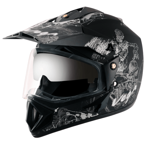 DULL BLACK SILVER